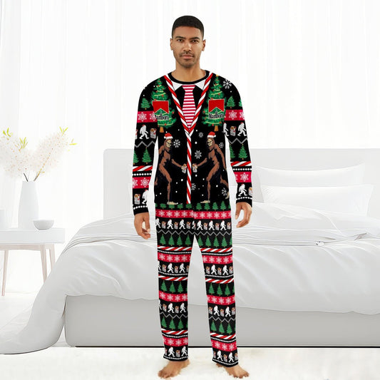 Marlboro Christmas Bigfoot Family Pajamas Set - Flexiquor.com