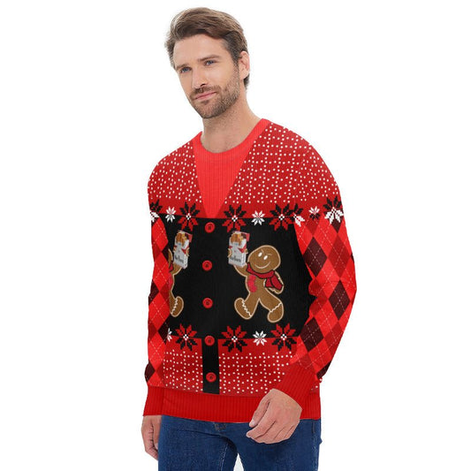 Marlboro Christmas Gingerbread Ugly Sweater - Flexiquor.com