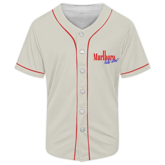 Marlboro Horsemen Baseball Jersey - Flexiquor.com