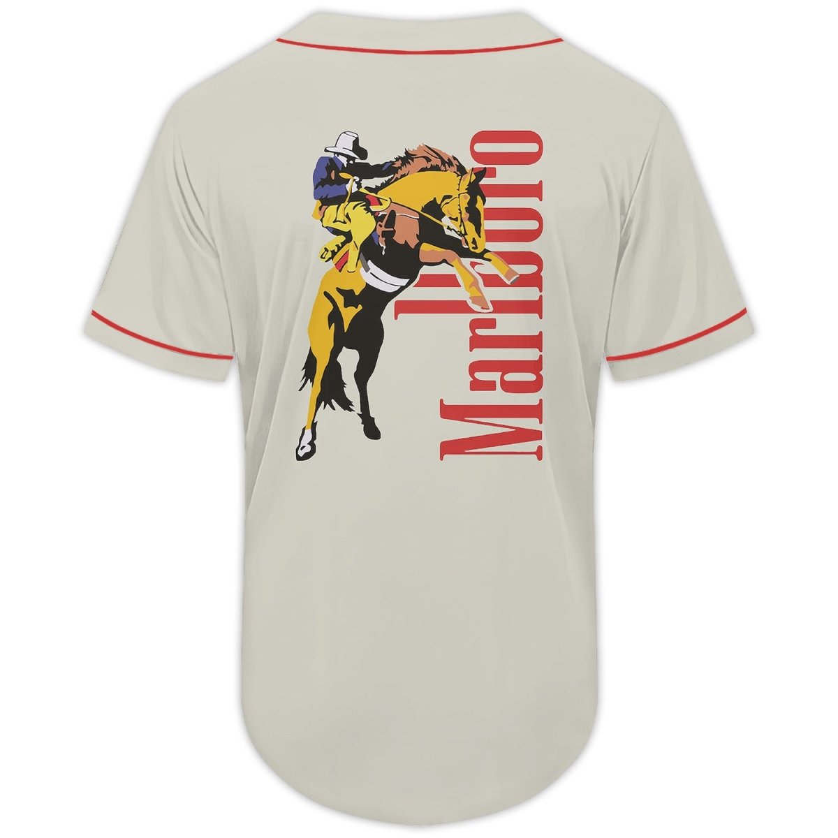 Marlboro Horsemen Baseball Jersey - Flexiquor.com