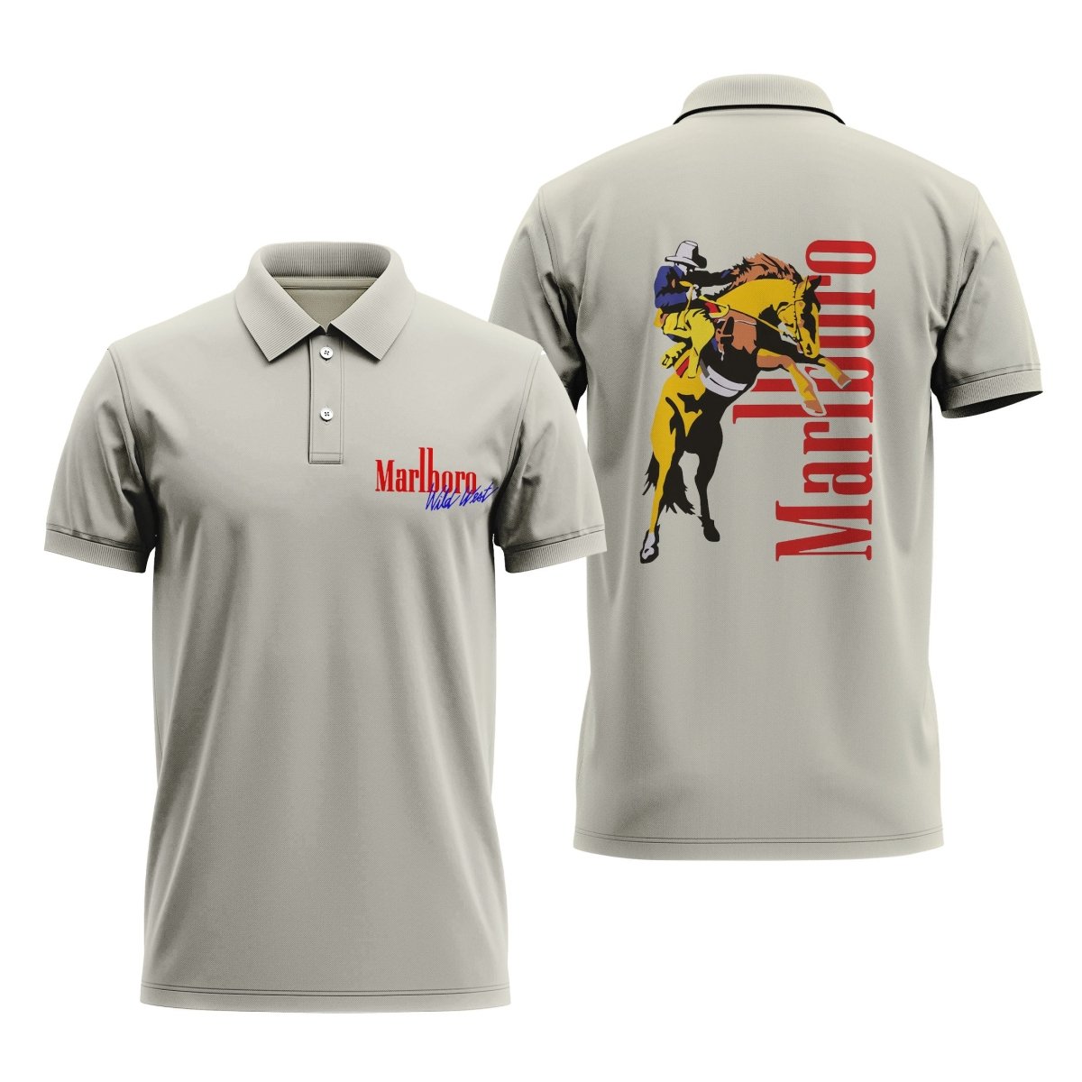 Marlboro Horsemen Polo Shirt - Flexiquor.com