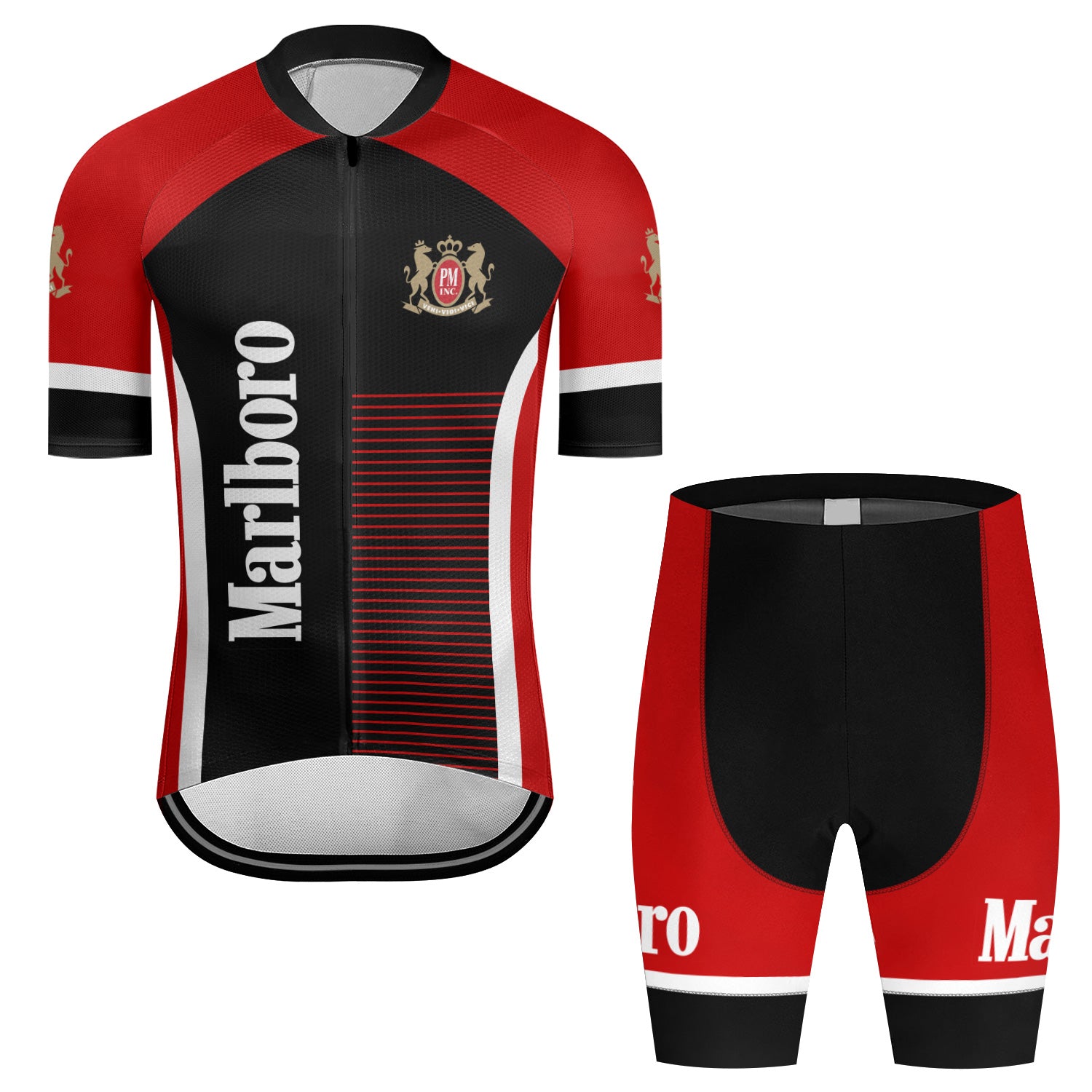 Marlboro Made To Chill Men's Cycling Jersey Set - Flexiquor.com