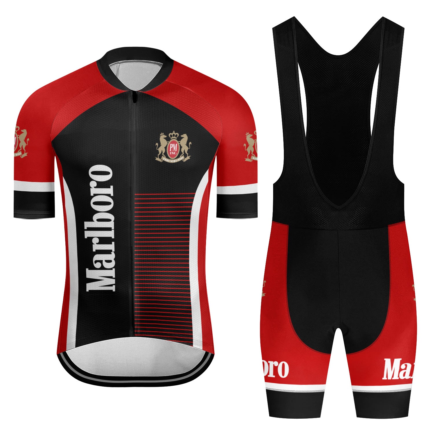 Marlboro Made To Chill Men's Cycling Jersey Set - Flexiquor.com