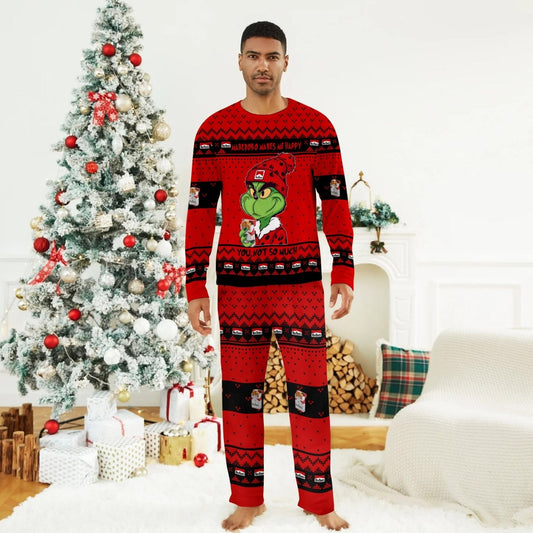 Marlboro Make Grinch Happy Family Pajamas Set - Flexiquor.com