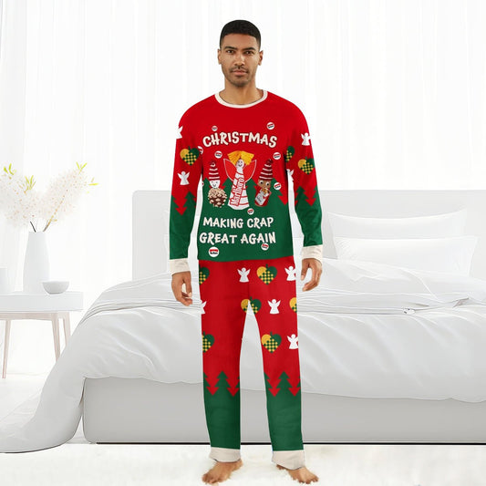Marlboro Making Christmas Great Again Family Pajamas Set - Flexiquor.com