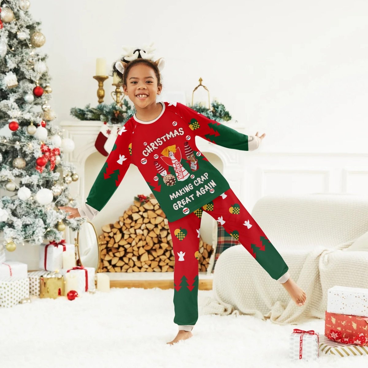 Marlboro Making Christmas Great Again Family Pajamas Set - Flexiquor.com