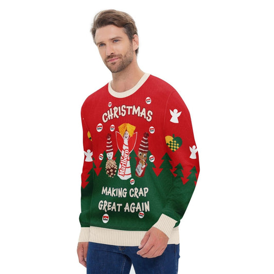 Marlboro Making Christmas Great Again Ugly Sweater - Flexiquor.com