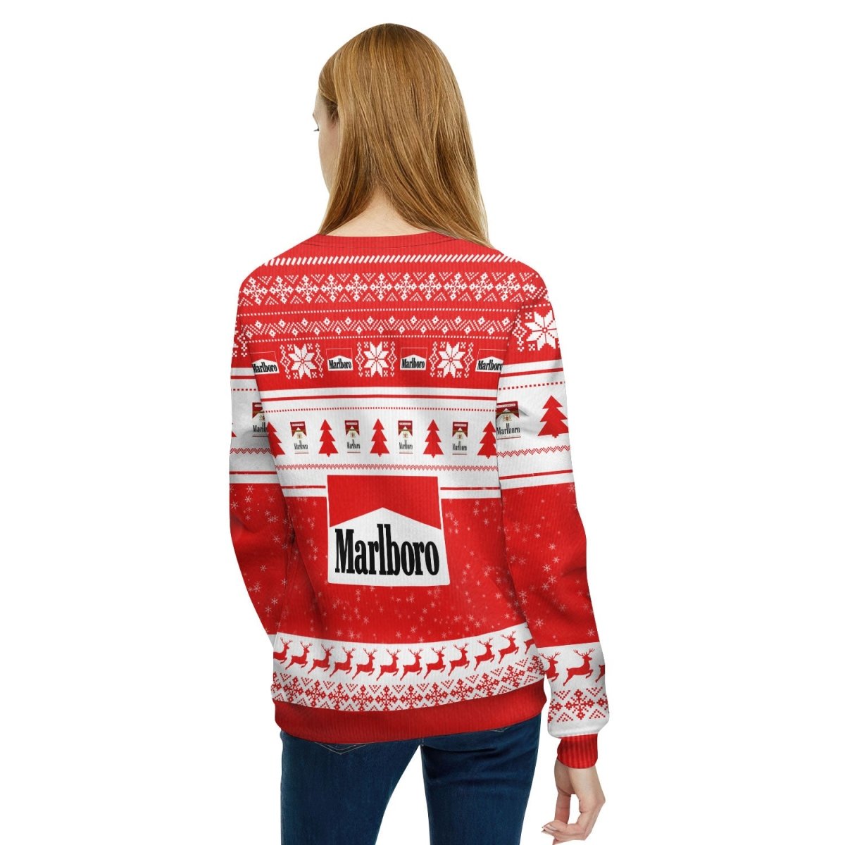 Marlboro Santa Grinch Ugly Sweater - Flexiquor.com