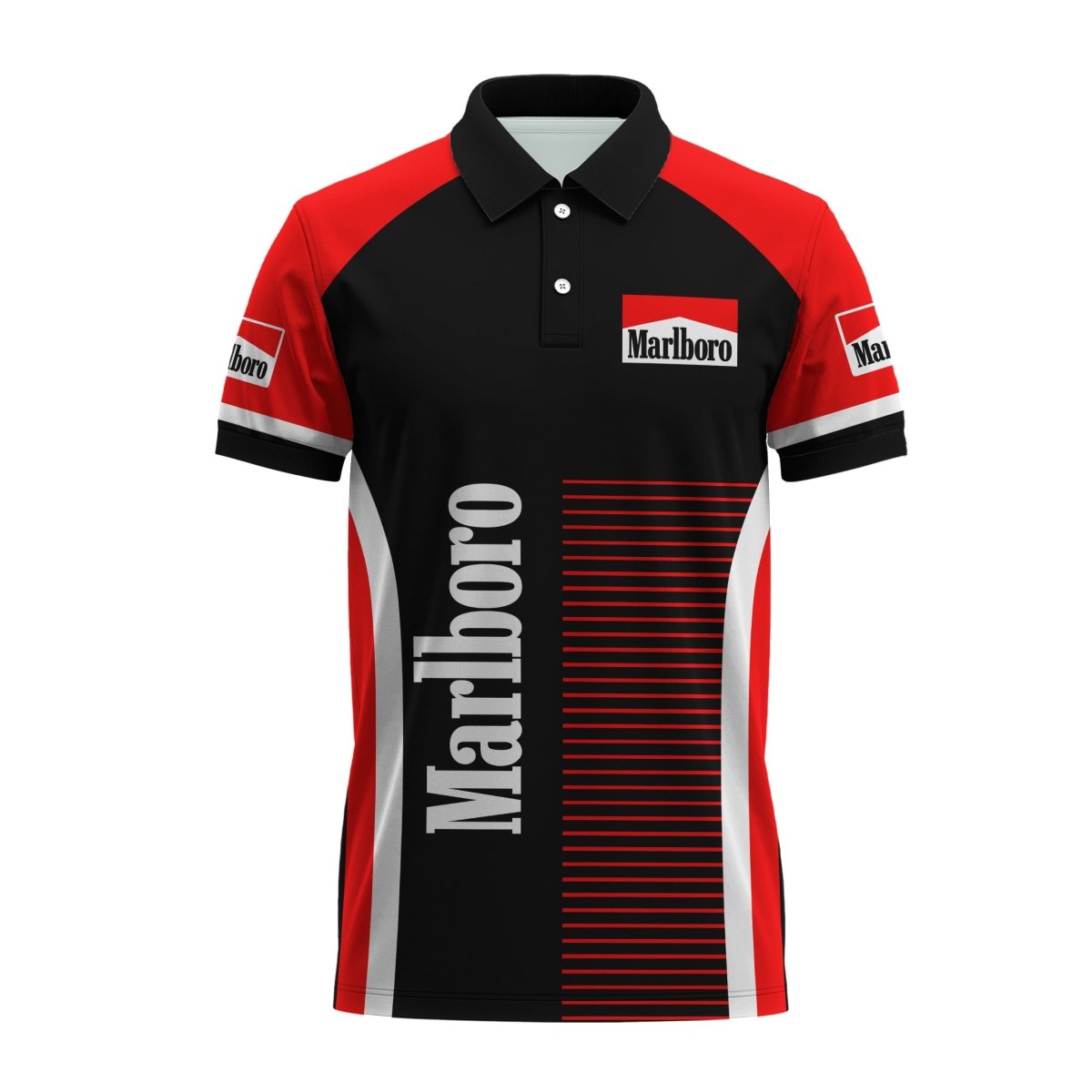 Marlboro Seventy Twos Polo Shirt - Flexiquor.com