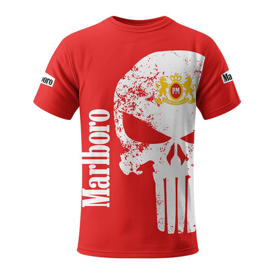 Marlboro Skull T-Shirt - Flexiquor.com