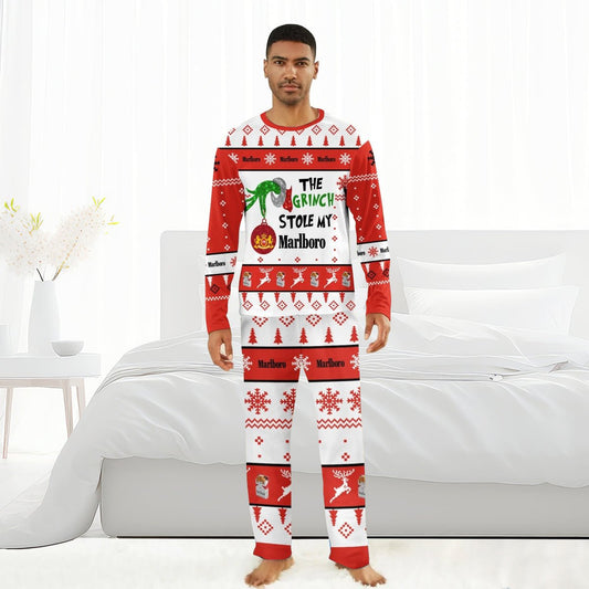 Marlboro The Grinch Stole Family Pajamas Set - Flexiquor.com