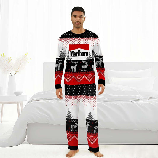 Marlboro Winter Reindeer Family Pajamas Set - Flexiquor.com