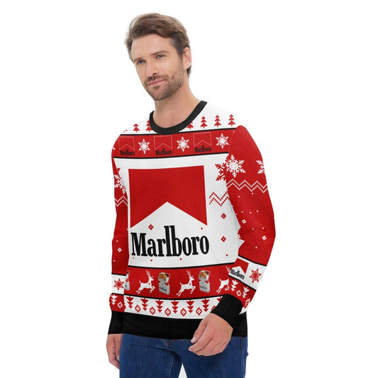 Marlboro Winter Xmas Ugly Sweater - Flexiquor.com