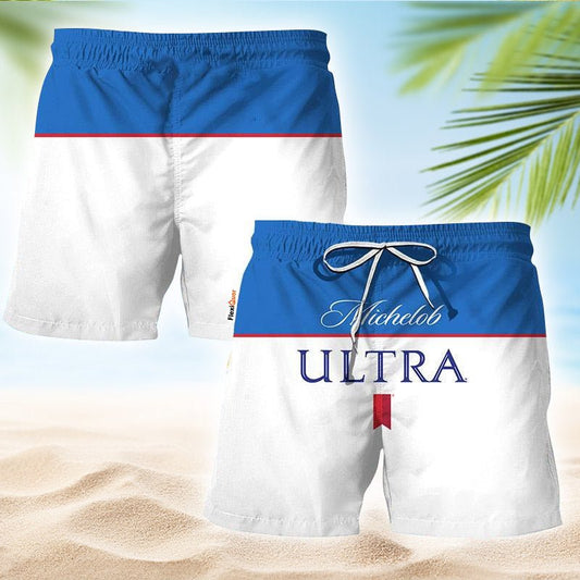 Michelob Ultra Basic Swim Trunks - Flexiquor.com