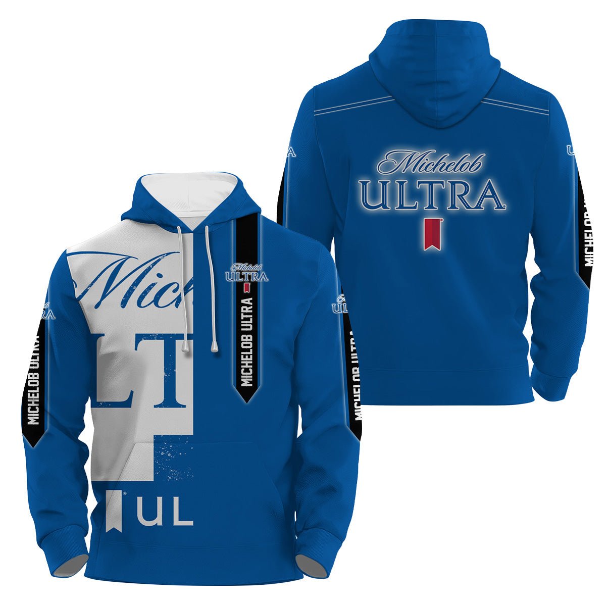 Michelob Ultra Classic Heritage Hoodie & Zip Hoodie - Flexiquor.com