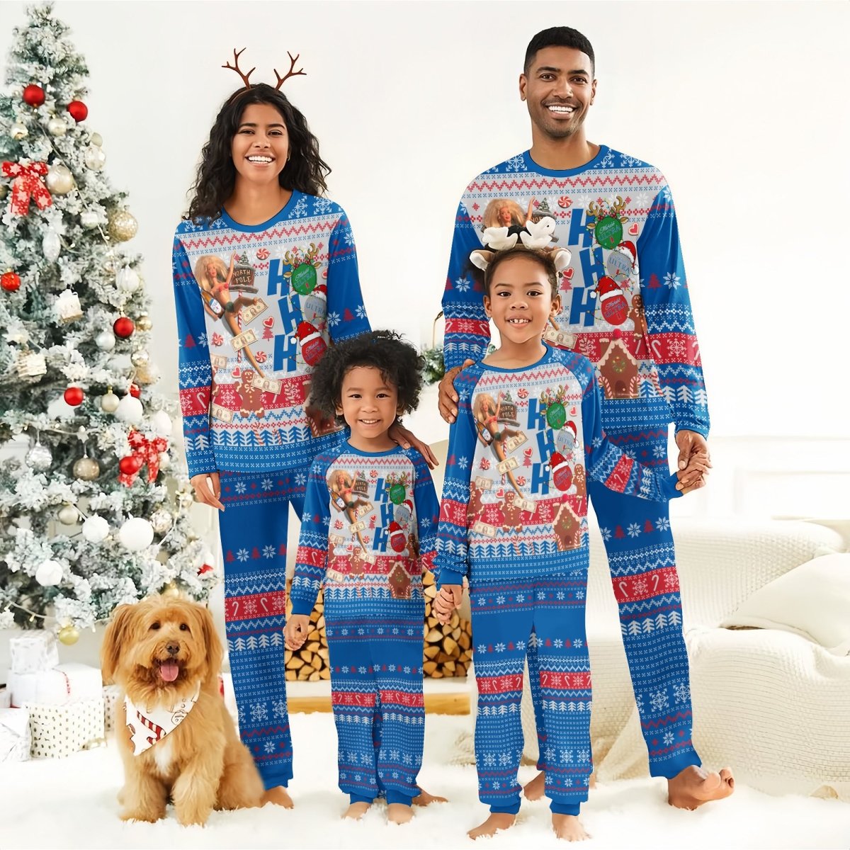 Michelob Ultra HoHoHo Family Pajamas Set - Flexiquor.com