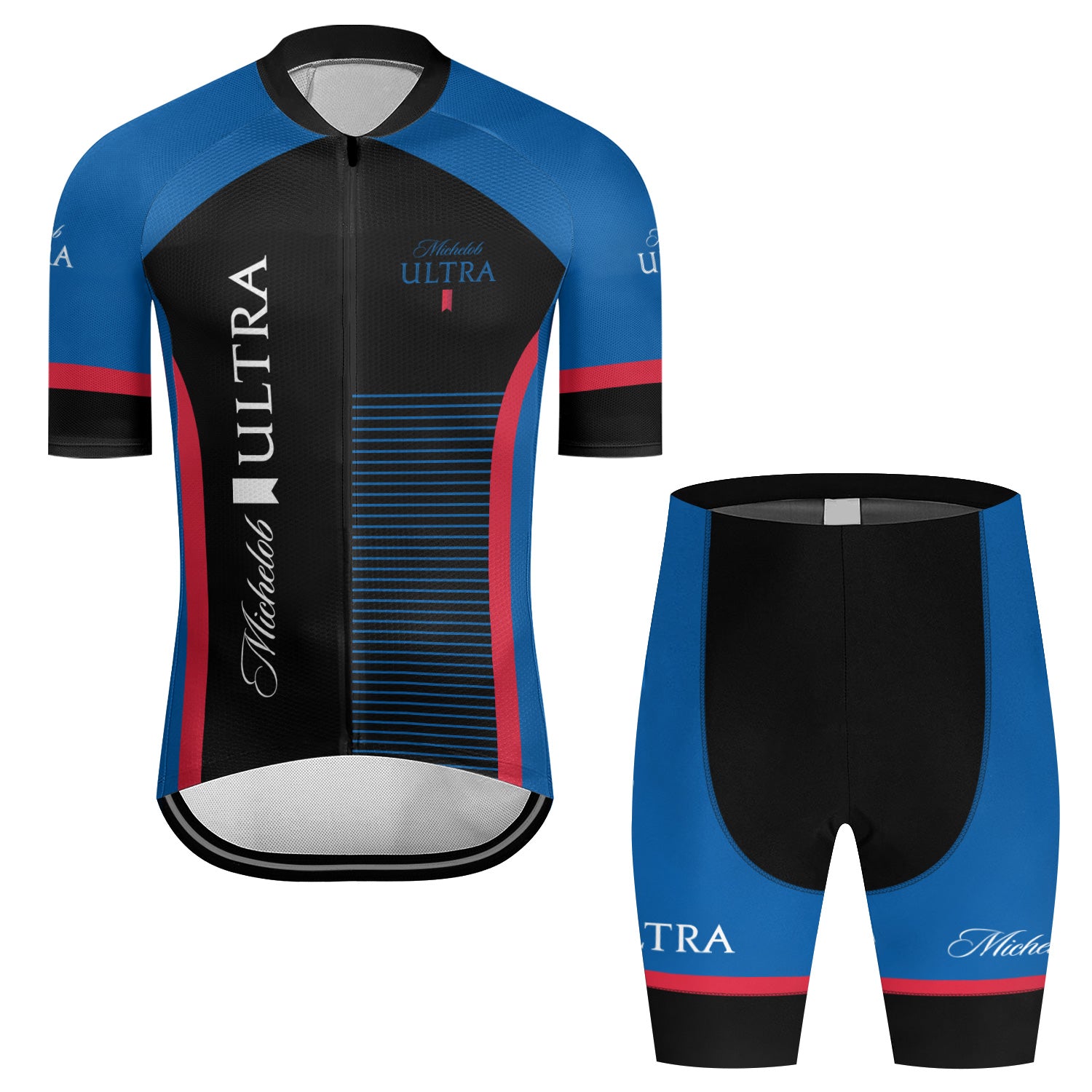 Michelob Ultra Made To Chill Men's Cycling Jersey Set - Flexiquor.com