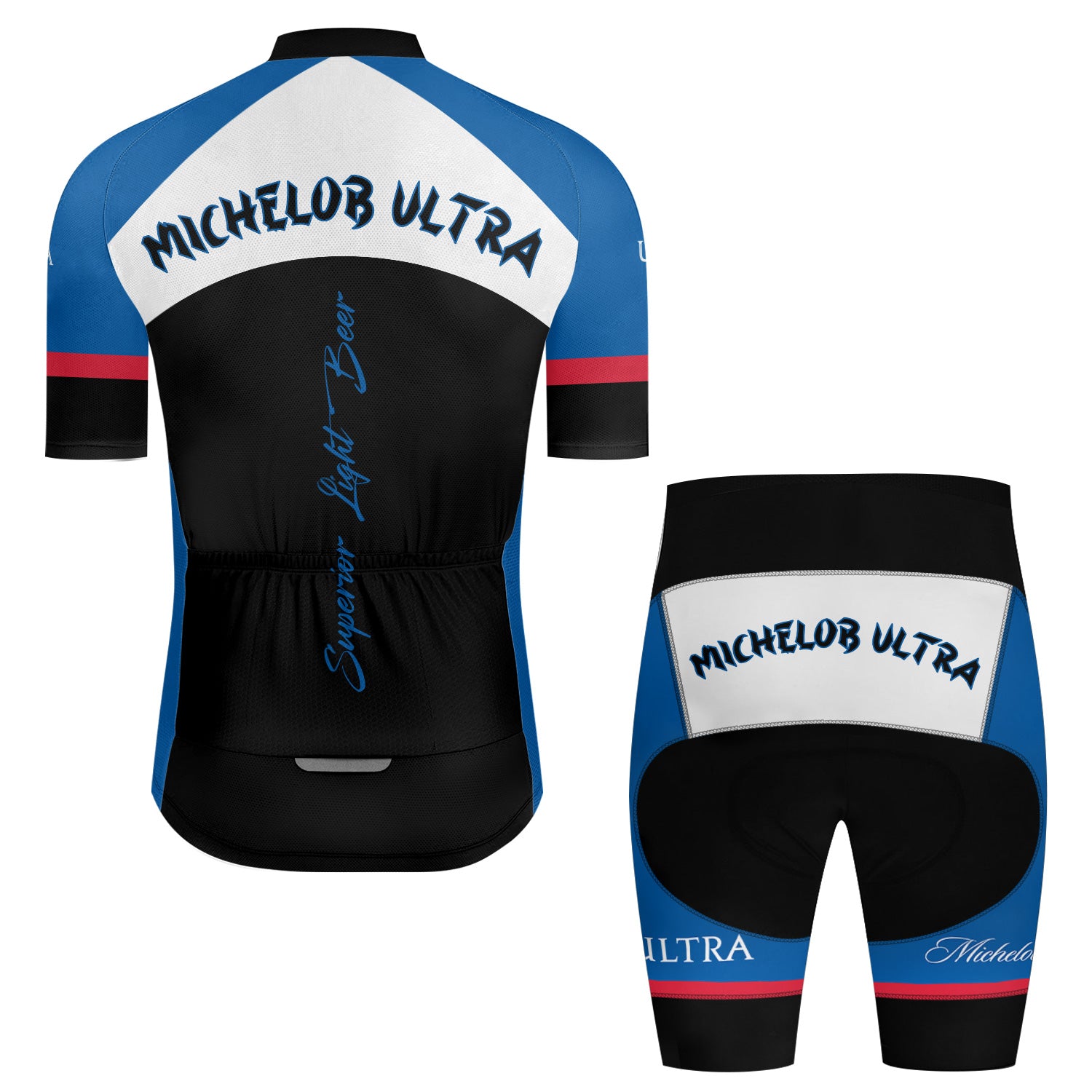 Michelob Ultra Made To Chill Men's Cycling Jersey Set - Flexiquor.com