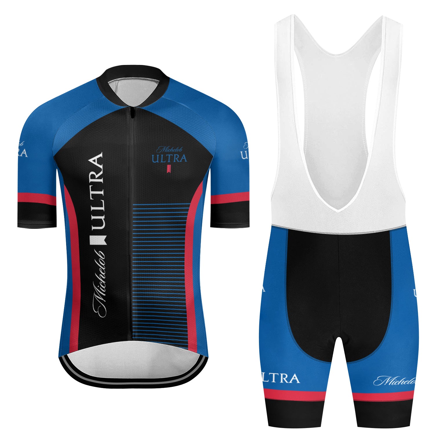 Michelob Ultra Made To Chill Men's Cycling Jersey Set - Flexiquor.com