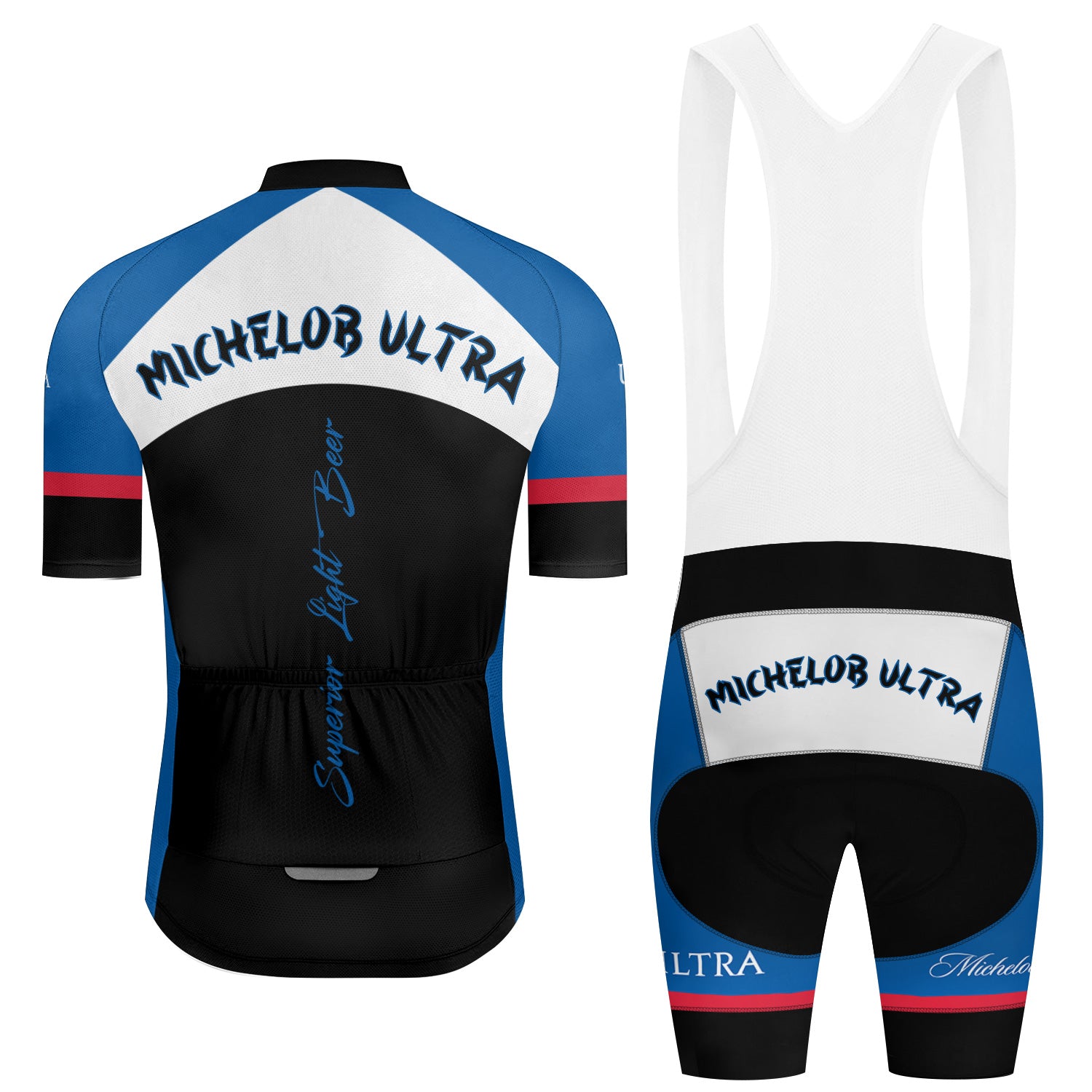 Michelob Ultra Made To Chill Men's Cycling Jersey Set - Flexiquor.com