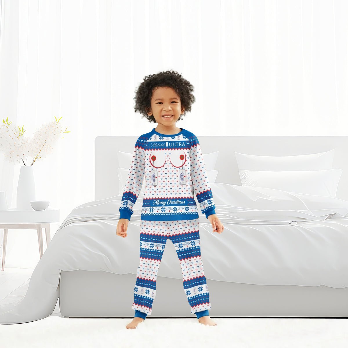 Michelob Ultra Merry Chistmas Family Pajamas Set - Flexiquor.com