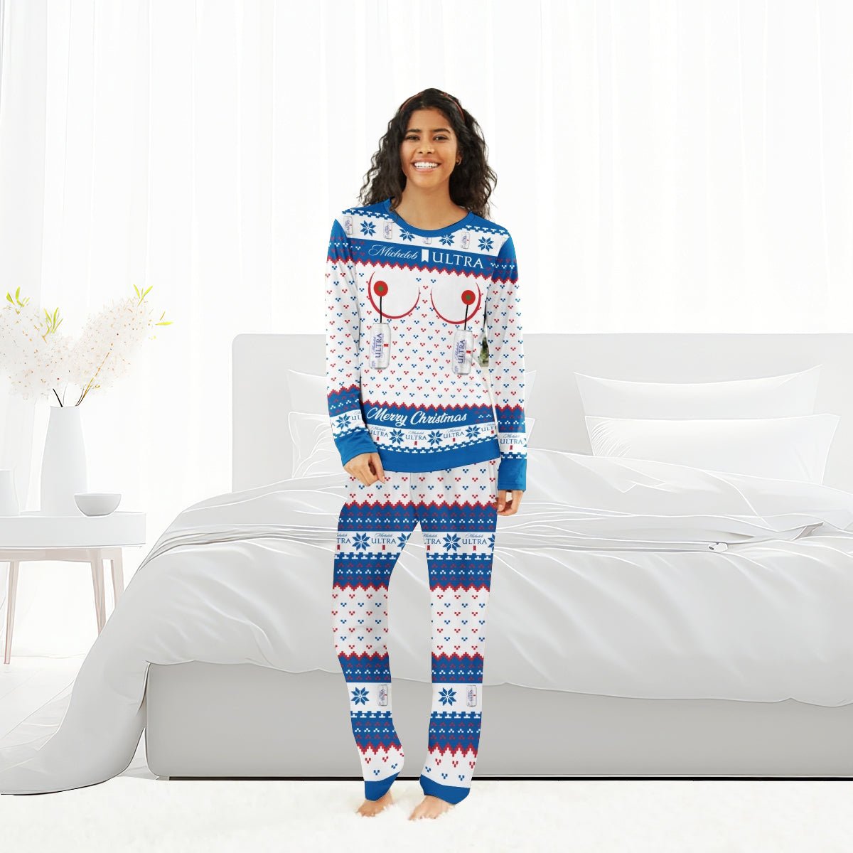Michelob Ultra Merry Chistmas Family Pajamas Set - Flexiquor.com
