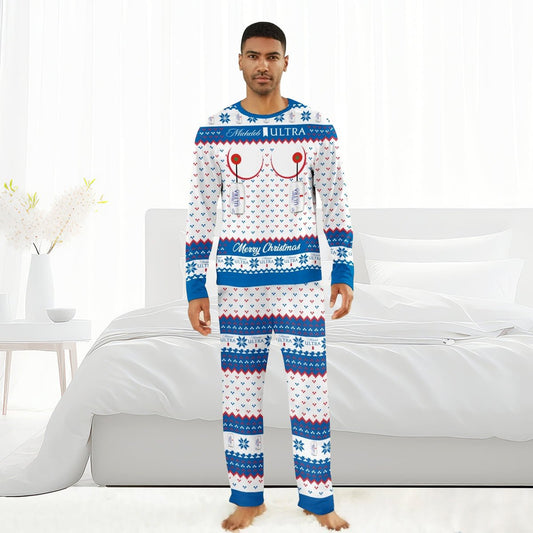 Michelob Ultra Merry Chistmas Family Pajamas Set - Flexiquor.com