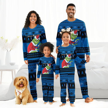 Michelob Ultra Santa Grinch Family Pajamas Set - Flexiquor.com