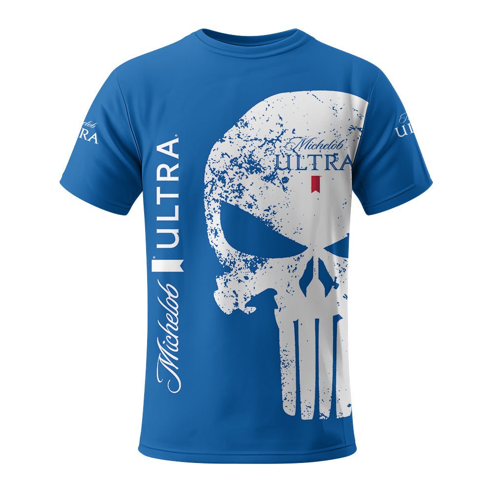 Michelob Ultra Skull T-Shirt - Flexiquor.com