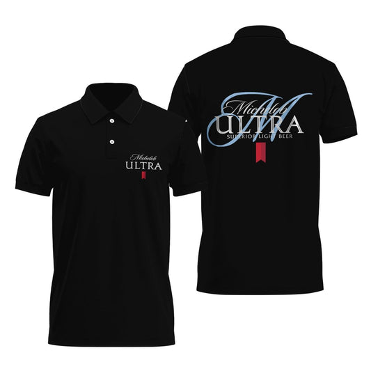 Michelob Ultra Superior Light Beer Polo Shirt - Flexiquor.com