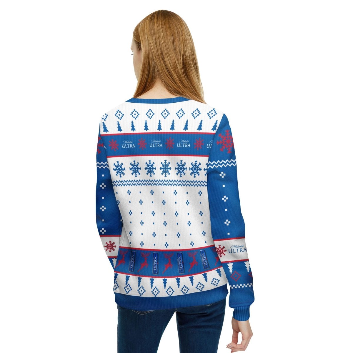 Michelob Ultra The Grinch Stole Ugly Sweater - Flexiquor.com