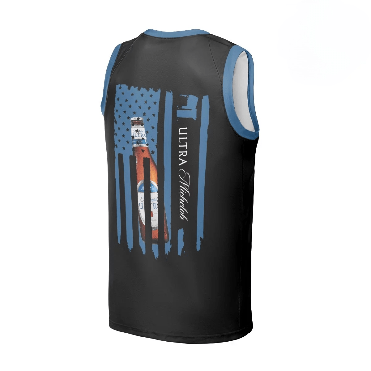 Michelob Ultra Vintage USA Flag Men's Tank Top - Flexiquor.com