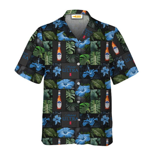 Michelob Ultra Flower Hawaiian Shirt