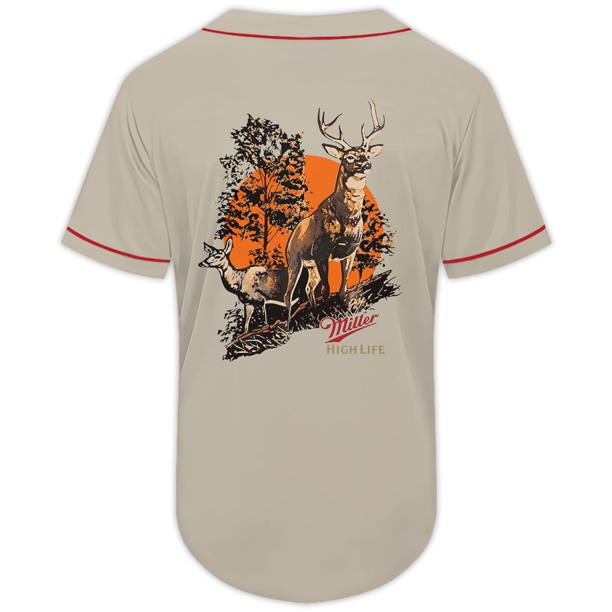 Miller High Life Deer Baseball Jersey - Flexiquor.com