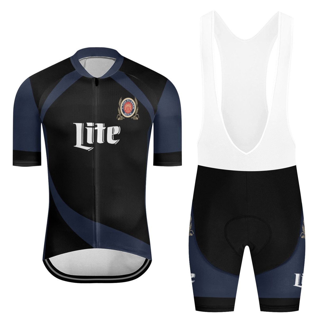 Miller Lite 1975 Men's Cycling Jersey Set - Flexiquor.com