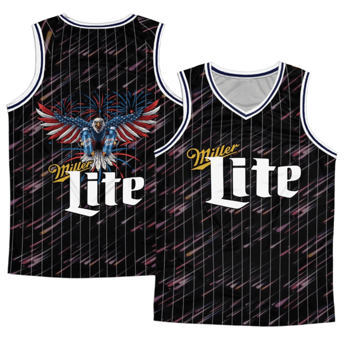 Miller Lite American Eagle Men's Tank Top - Flexiquor.com