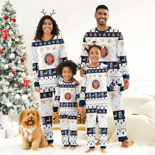 Miller Lite Christmas Holiday Family Pajamas Set - Flexiquor.com