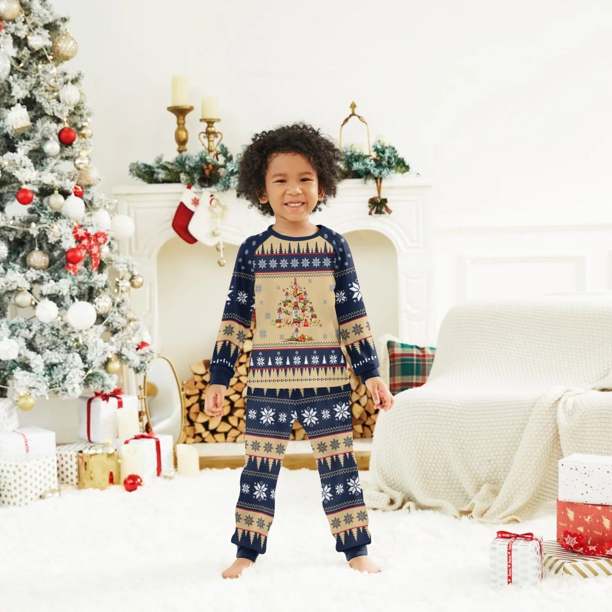 Miller Lite Christmas Tree Family Pajamas Set - Flexiquor.com