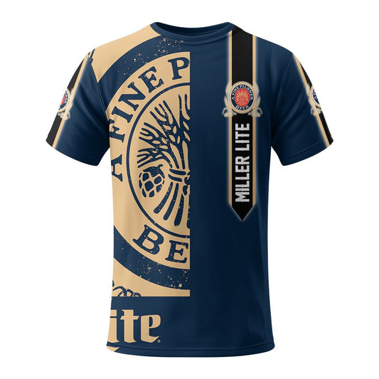 Miller Lite Classic Heritage T-Shirt - Flexiquor.com