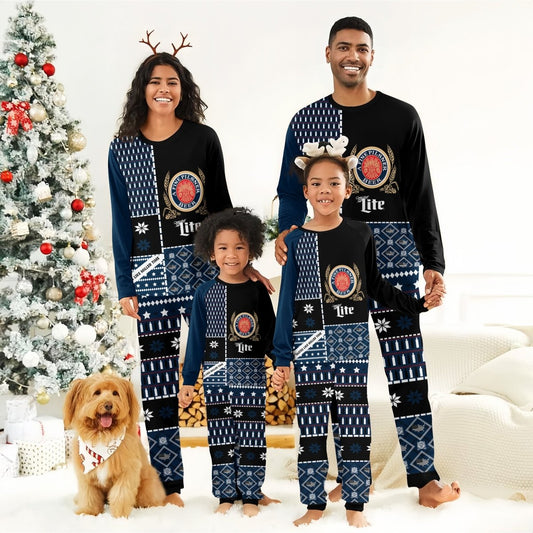 Miller Lite Family Pajamas Set - Flexiquor.com