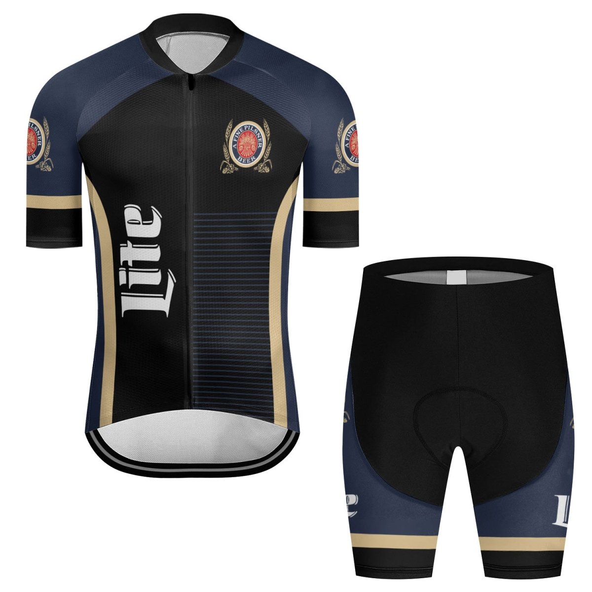 Miller Lite Made To Chill Men's Cycling Jersey Set - Flexiquor.com