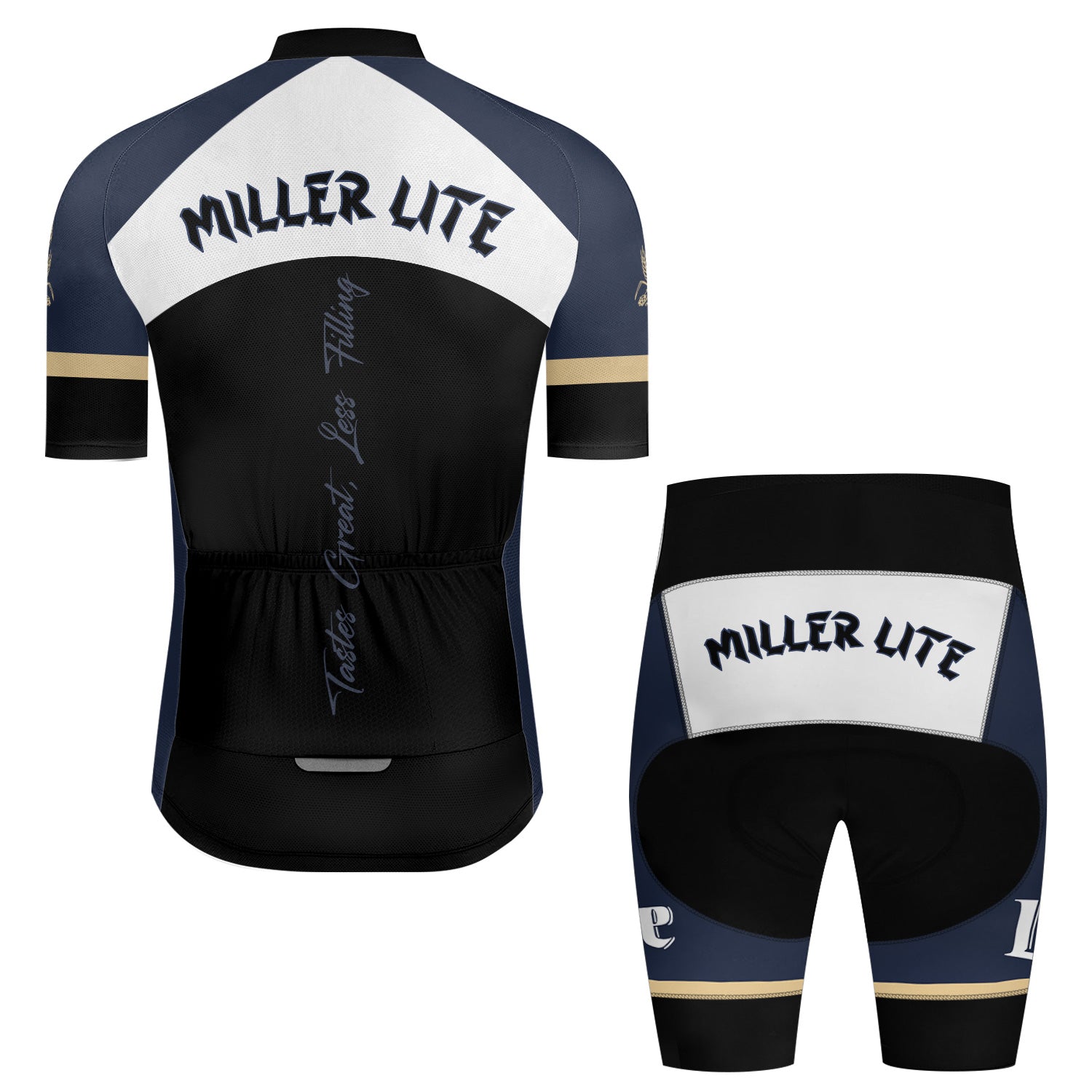 Miller Lite Made To Chill Men's Cycling Jersey Set - Flexiquor.com