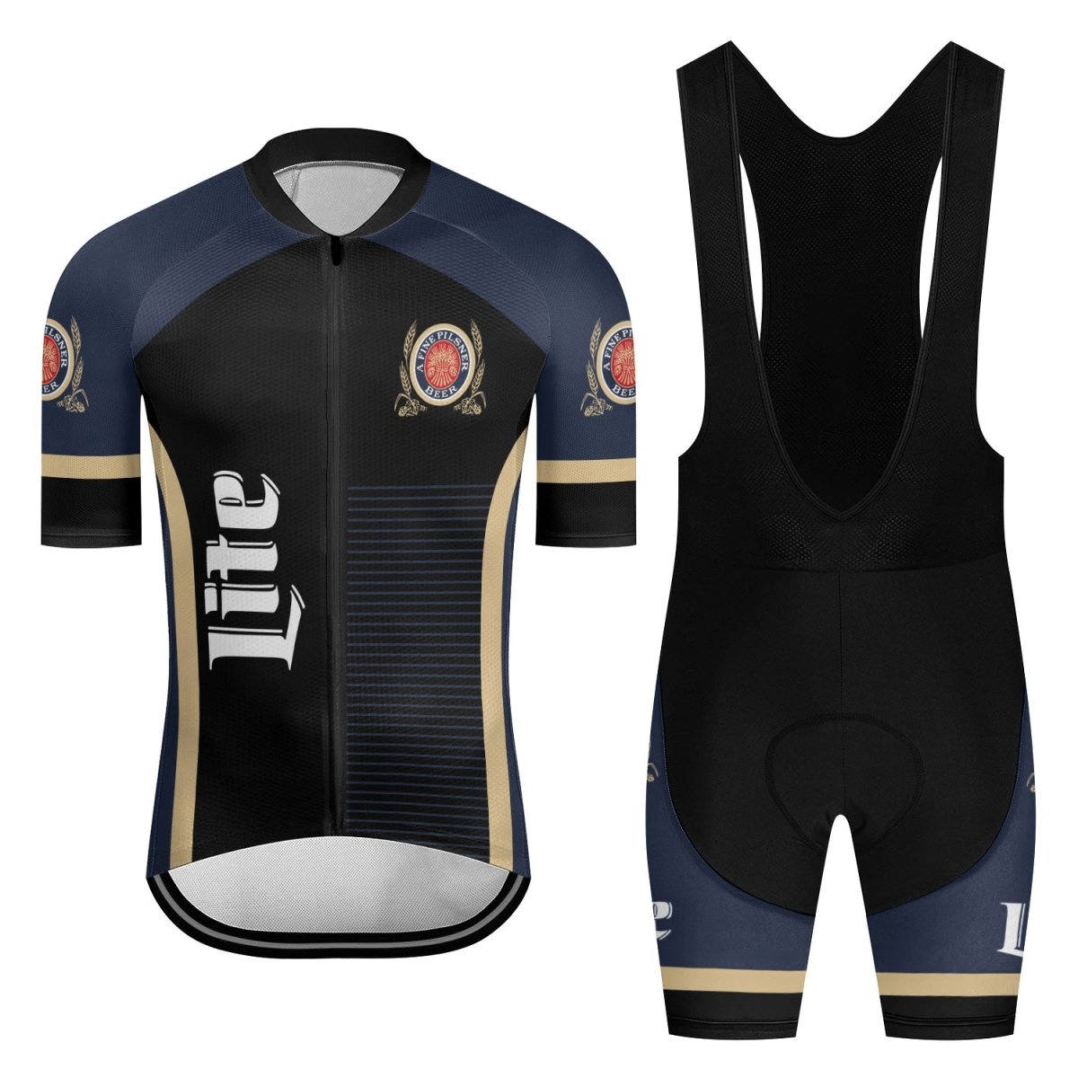 Miller Lite Made To Chill Men's Cycling Jersey Set - Flexiquor.com