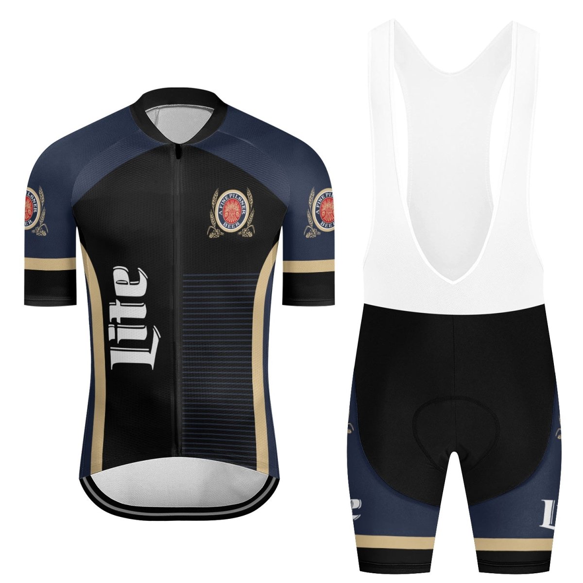 Miller Lite Made To Chill Men's Cycling Jersey Set - Flexiquor.com