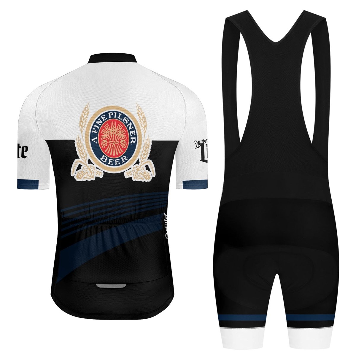 Miller Lite Men's Cycling Jersey Set - Flexiquor.com