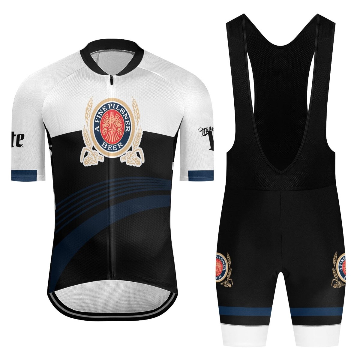 Miller Lite Men's Cycling Jersey Set - Flexiquor.com