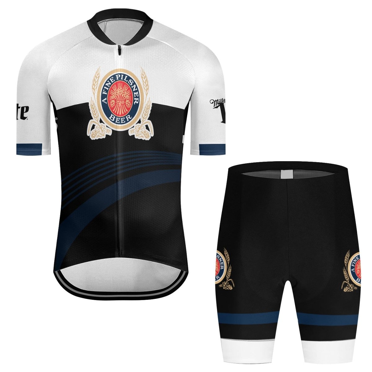 Miller Lite Men's Cycling Jersey Set - Flexiquor.com