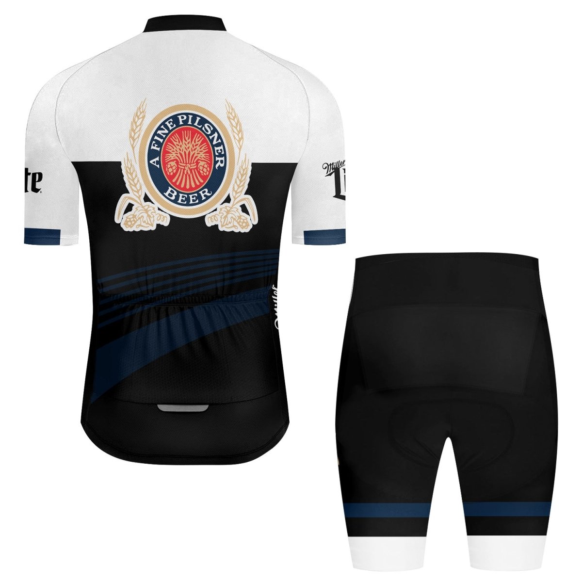 Miller Lite Men's Cycling Jersey Set - Flexiquor.com