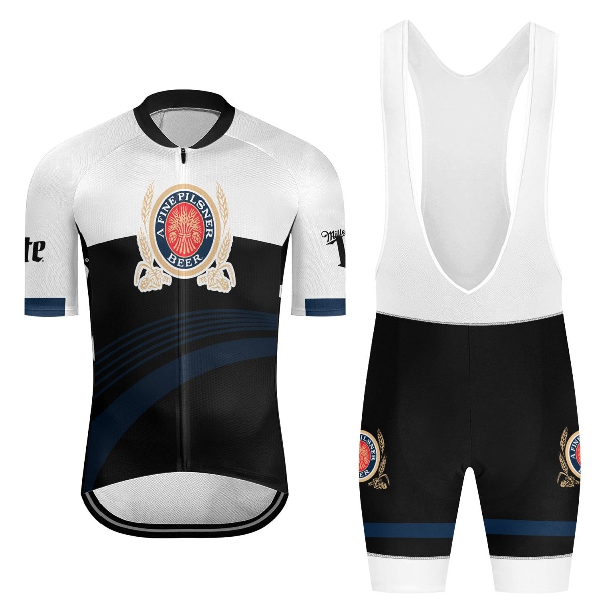 Miller Lite Men's Cycling Jersey Set - Flexiquor.com