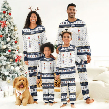 Miller Lite Merry Chistmas Family Pajamas Set - Flexiquor.com